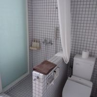 シャワーとトイレ