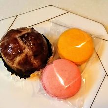 「マロンパイ」と「マカロン」