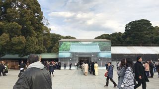 偶然結婚式を見れた