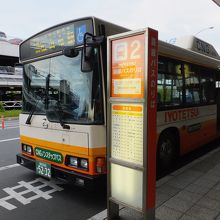 普通の路線バスです。