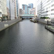 上流方向の眺め