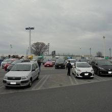 午前中は比較的空いています