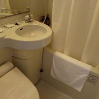 洗面所の水道は浴槽と共用のタイプ