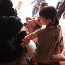 ヘナ・タトゥー体験