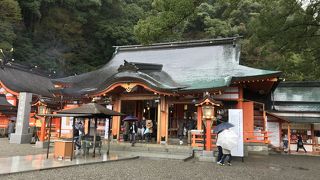 雨の日のお詣り