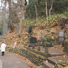 墓周辺景色