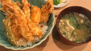 銀座で1000円以下で天丼！