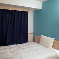 一つの壁に色が入るだけで印象が随分とよくなりました