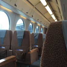 ゆったりしていて空いている