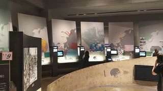 近代沖縄の歴史が展示の中心