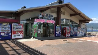 下りは諏訪湖がちょっと見えにくい。