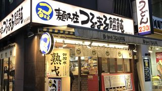 安さが売りのうどん屋