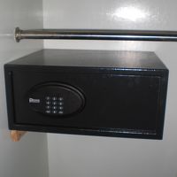 セーフティーボックスもありますので、安心することができます。