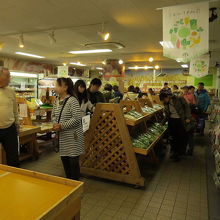 道の駅いたこの野菜売り場