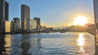 隅田川テラスを散歩