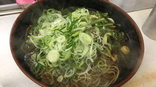 山菜蕎麦大盛！