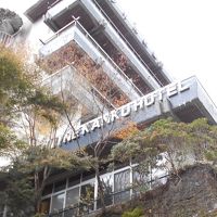 談山神社の前にある古いホテルで、懐かしの雰囲気に満ちてます。