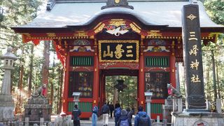 関東屈指のパワースポットの神社