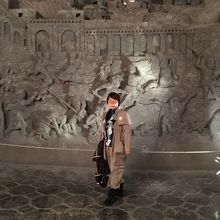 とても美しい岩塩抗です。