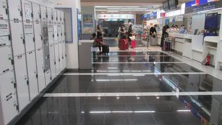 空港行きバスの利用が多い