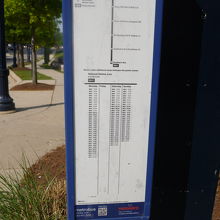 時刻表もあります