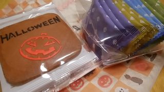 ハロウィンのおせんべい