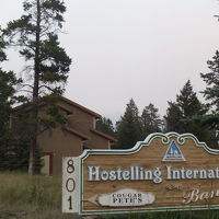 真夏だったけど　目の前に残雪の山が見えましたよ～