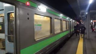 今回も札幌から旭川まで普通列車で移動した