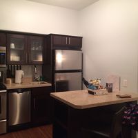 リビングとキッチン設備