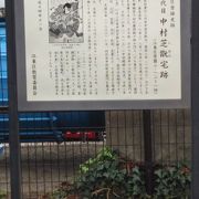 小名木川の河岸に