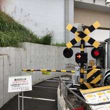 実際の電車と連動する遮断器