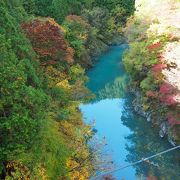 奥多摩むかし道で一番の絶景