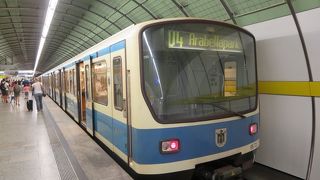 ミュンヘン市内見物に利用