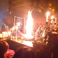 護摩炊きに参加できます