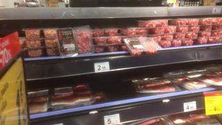 ハムの品揃えが豊富です。