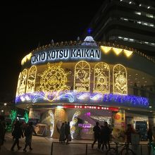 12月はイルミネーションも楽しめます