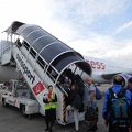 格安チケット出してるからでしょうが、搭乗率が高いですね。