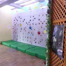 ボルダリングもできるようです