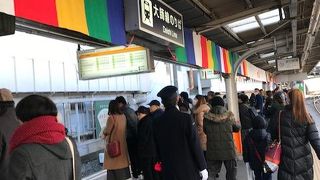 西新井駅から１駅だけ