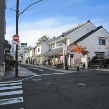 ５井戸と善光寺街道（中町通り）