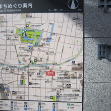 ６中町通りの地図