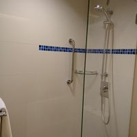 浴槽はありませんが、しっかりとしたシャワールーム。