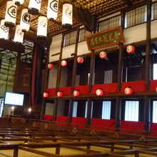 升席からの景色