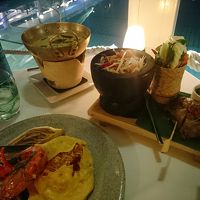 タイ料理の夕食