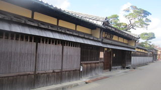 非常に立派な町屋建築です