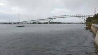 島根県松江市と鳥取県境港市を結ぶ大橋を渡りました!!