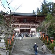 鞍馬寺がある山！