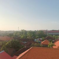 廊下から見える景色