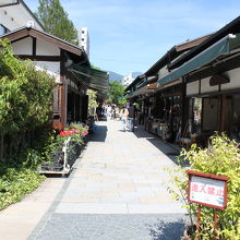 なわて通り商店街の雰囲気