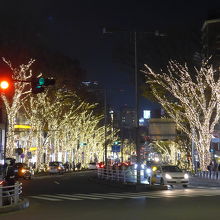 原宿駅から来て直ぐの光景
